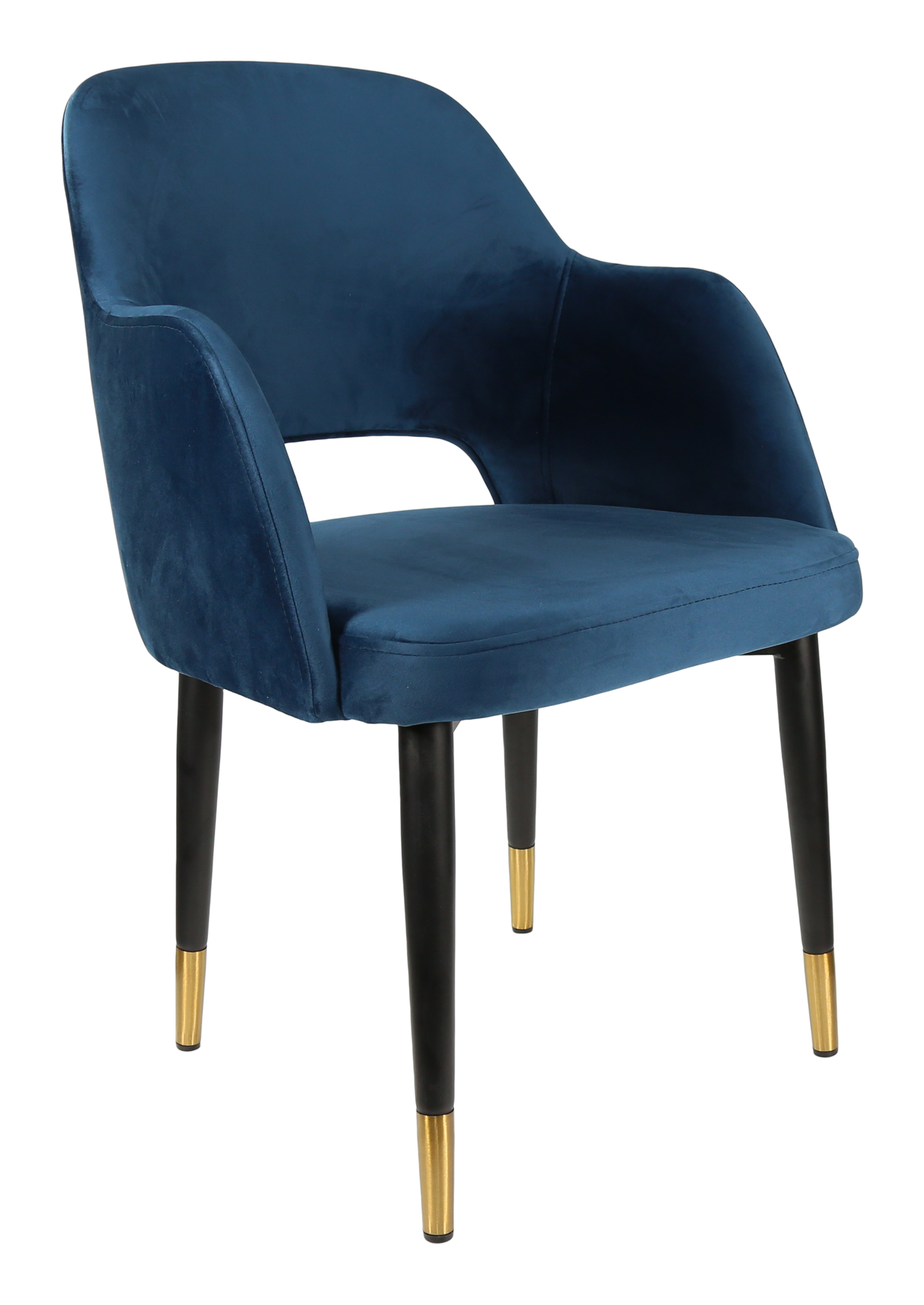 Durafurn Sorbet Chair with Black Metal 450h Legs