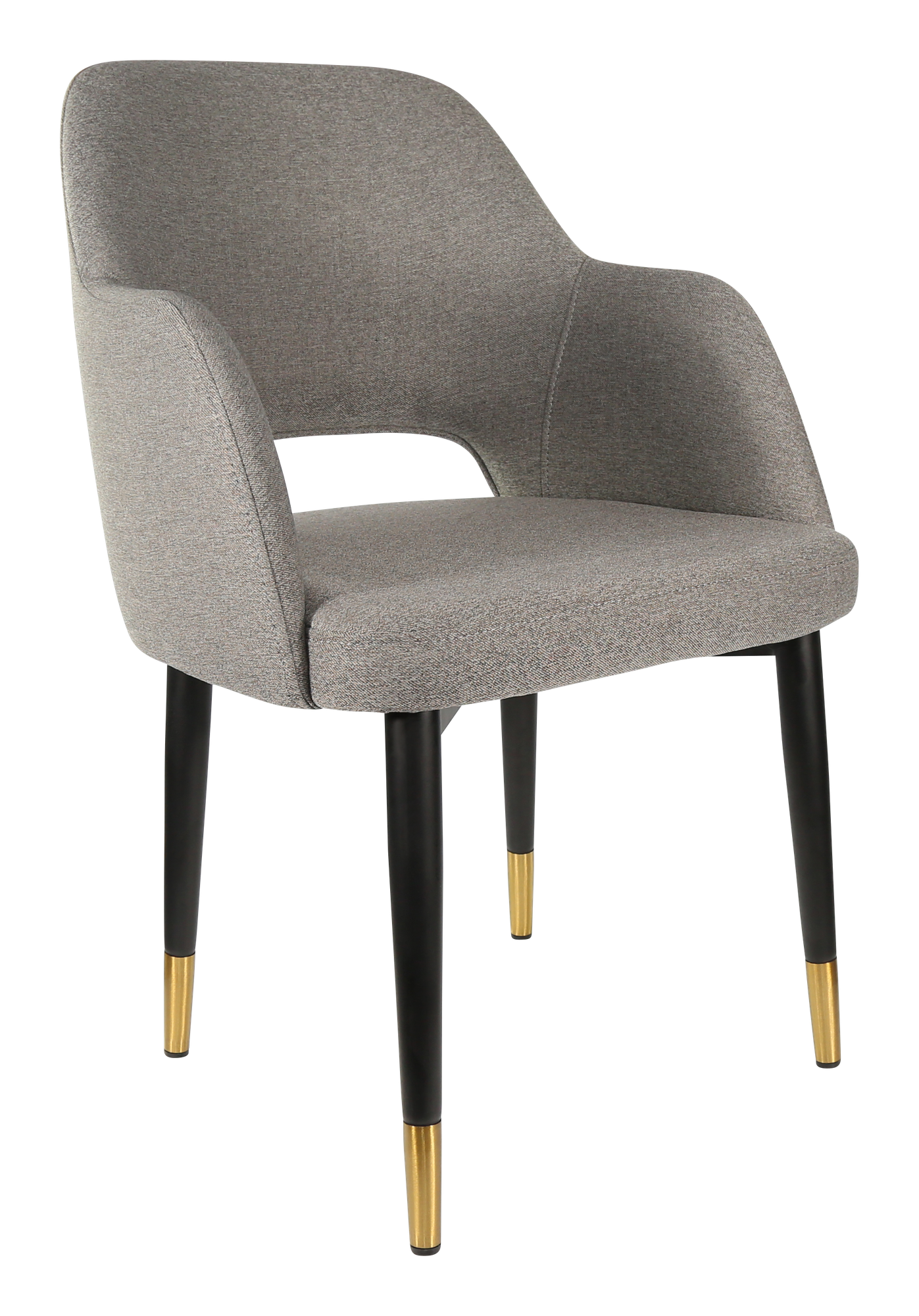 Durafurn Sorbet Chair with Black Metal 450h Legs