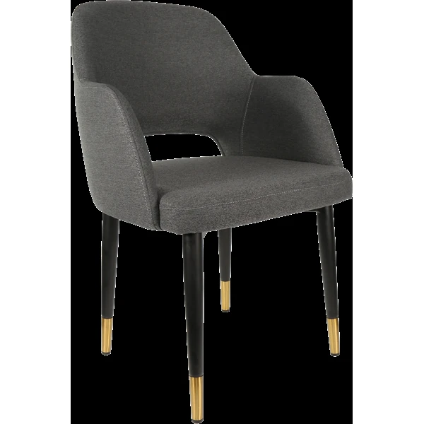 Durafurn Sorbet Chair with Black Metal 450h Legs