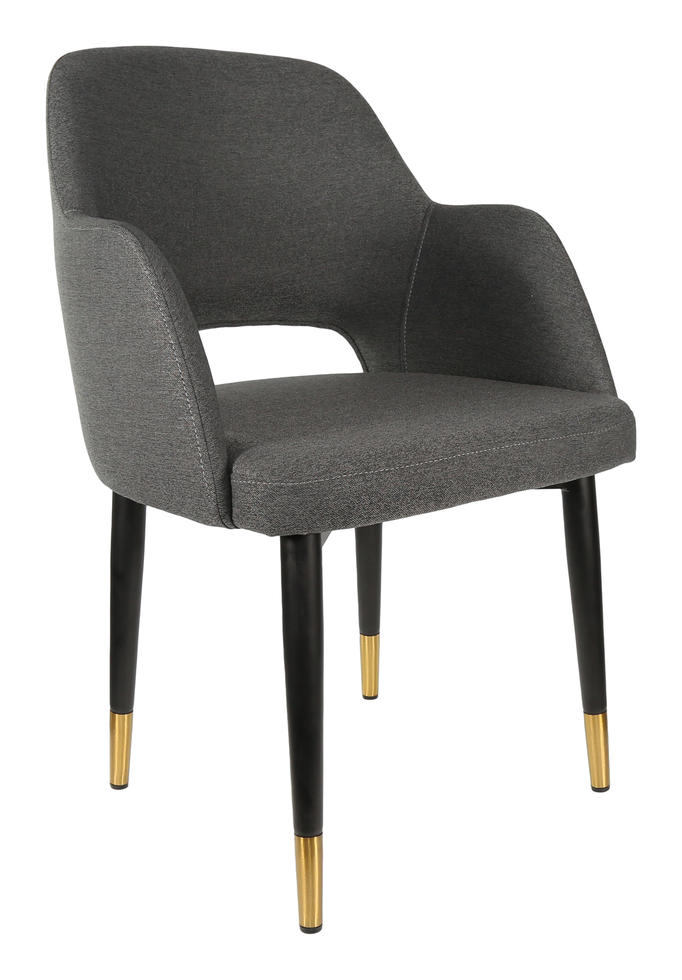 Durafurn Sorbet Chair with Black Metal 450h Legs