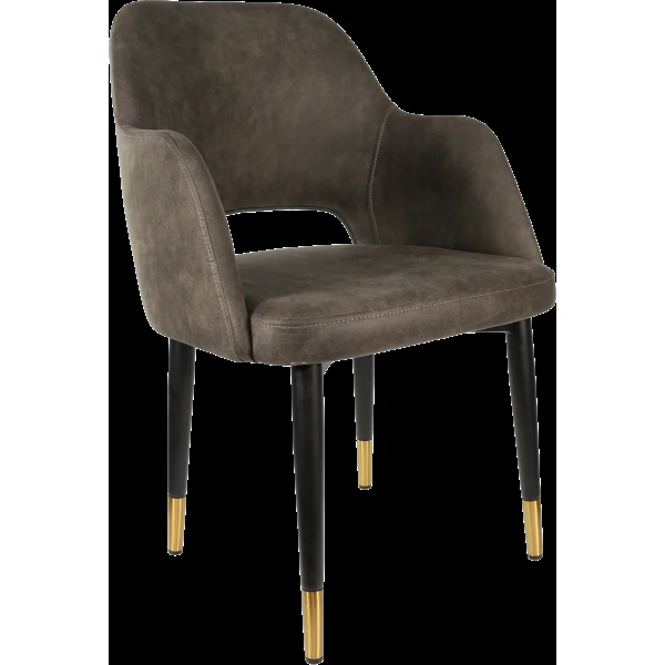 Durafurn Sorbet Chair with Black Metal 450h Legs