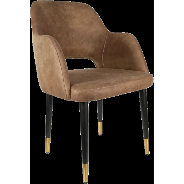 Durafurn Sorbet Chair with Black Metal 450h Legs