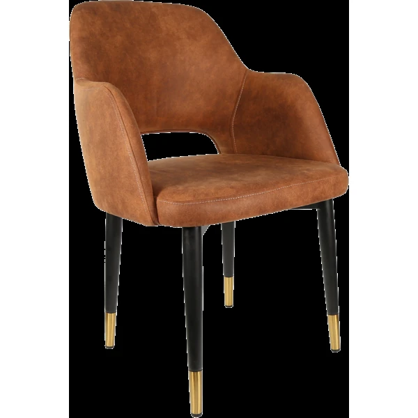 Durafurn Sorbet Chair with Black Metal 450h Legs