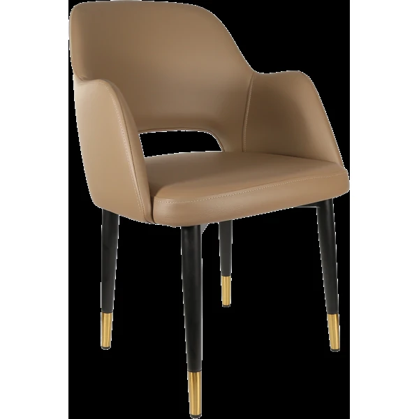 Durafurn Sorbet Chair with Black Metal 450h Legs