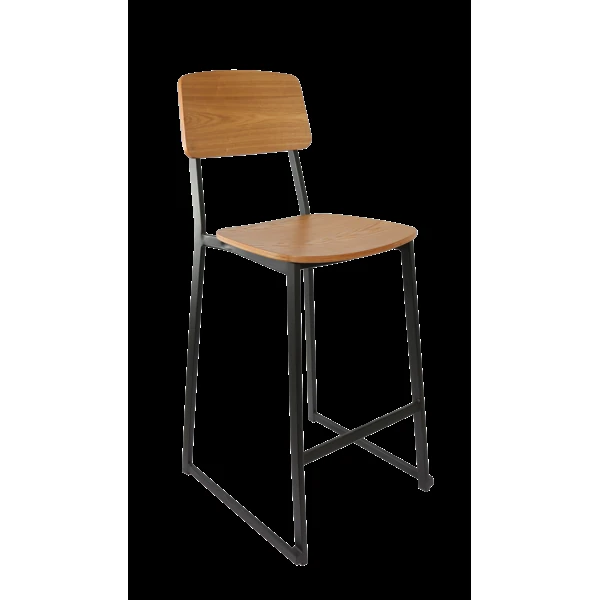 Durafurn Denver Barstool - Natural Ply Seat & Backrest
