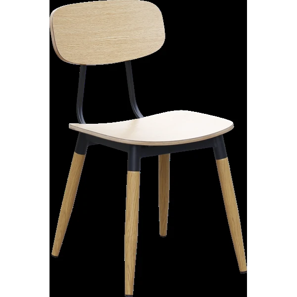 Durafurn Austin Chair - Natural Ply Seat + Natural Backrest