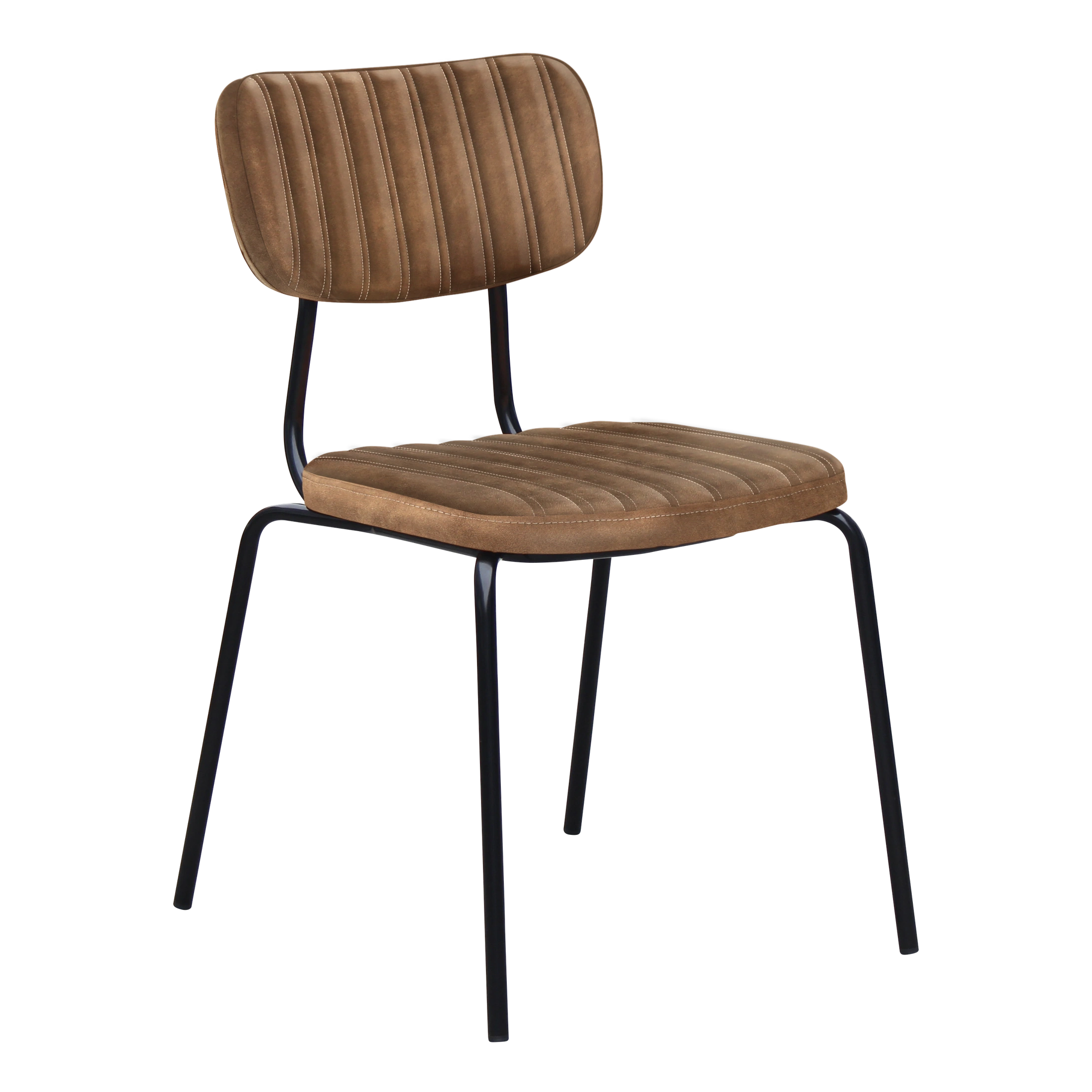 Durafurn Tiramisu Chair - Black Frame / Mocha Fabric
