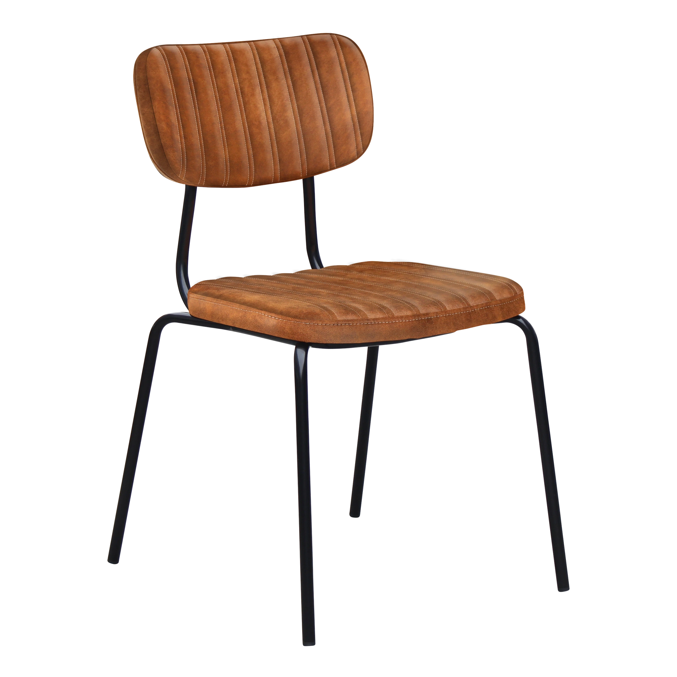 Durafurn Tiramisu Chair - Black Frame / Tan Fabric