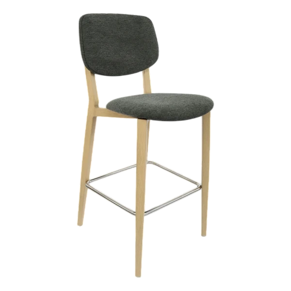 Durafurn Atlanta Barstool - Large Upholstered Backrest
