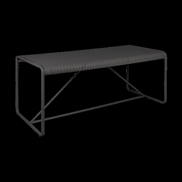 Durafurn Bordeaux Table 180x80 - Dark Grey