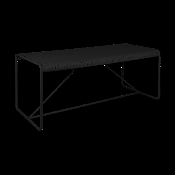Durafurn Bordeaux Table 180x80 - Black