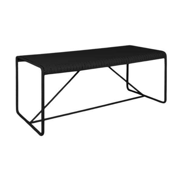 Durafurn Bordeaux Table 180x80 - Black