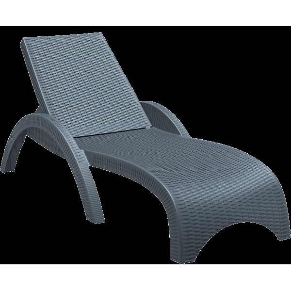 Siesta Fiji Sun Lounger - Anthracite