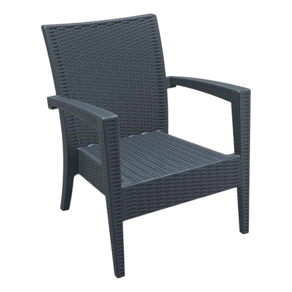 Siesta Miami (Tequila) Arm Chair - Anthracite