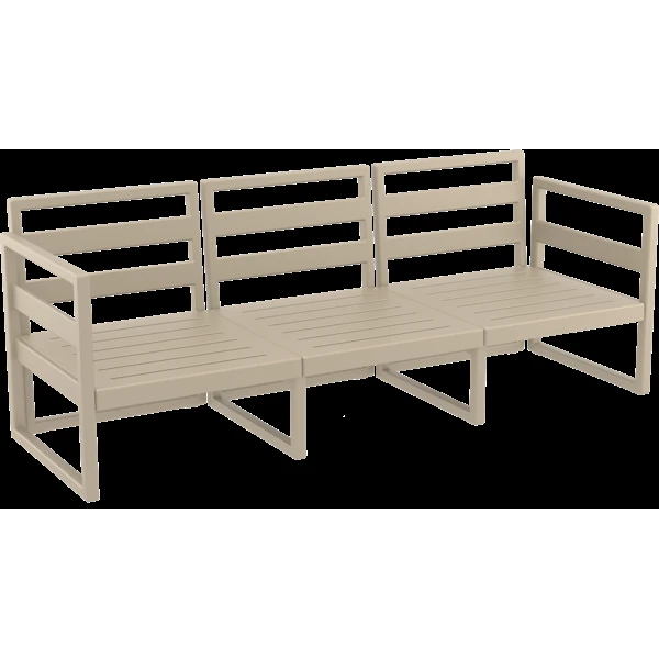 Siesta Mykonos Lounge Sofa XL - Taupe