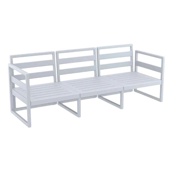 Siesta Mykonos Lounge Sofa XL - Silver Grey