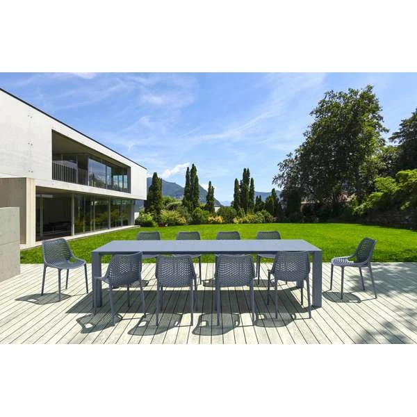 Siesta Vegas XL Table/Air Chair 10 Seat Package - Anthracite