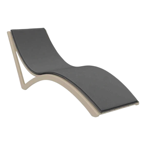 Siesta Slim Sunlounger with Cushion