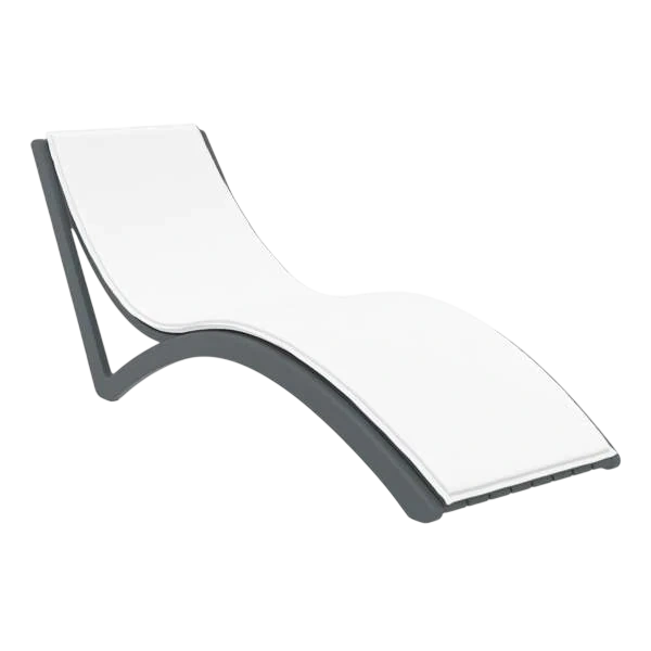 Siesta Slim Sunlounger with Cushion