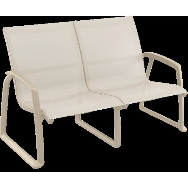 Siesta Pacific Lounge Sofa Arm Chair - Taupe