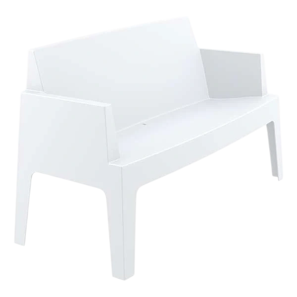 Siesta Box Sofa - White