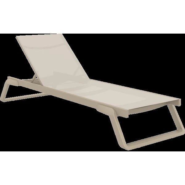 Siesta Tropic Sun Lounger Taupe