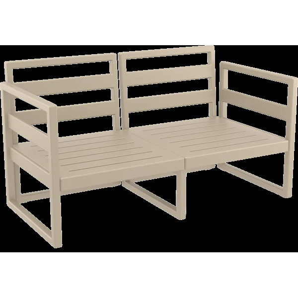 Siesta Mykonos Lounge Sofa - Taupe