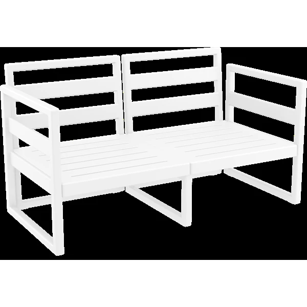 Siesta Mykonos Lounge Sofa - Silver Grey