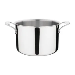 Vogue Y255 stainless steel and aluminium tri-wall stew pan 240mm 7L induction compatible – Australia