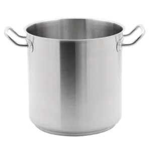 Vogue T193 Stainless Steel Deep Stockpot 20.5L