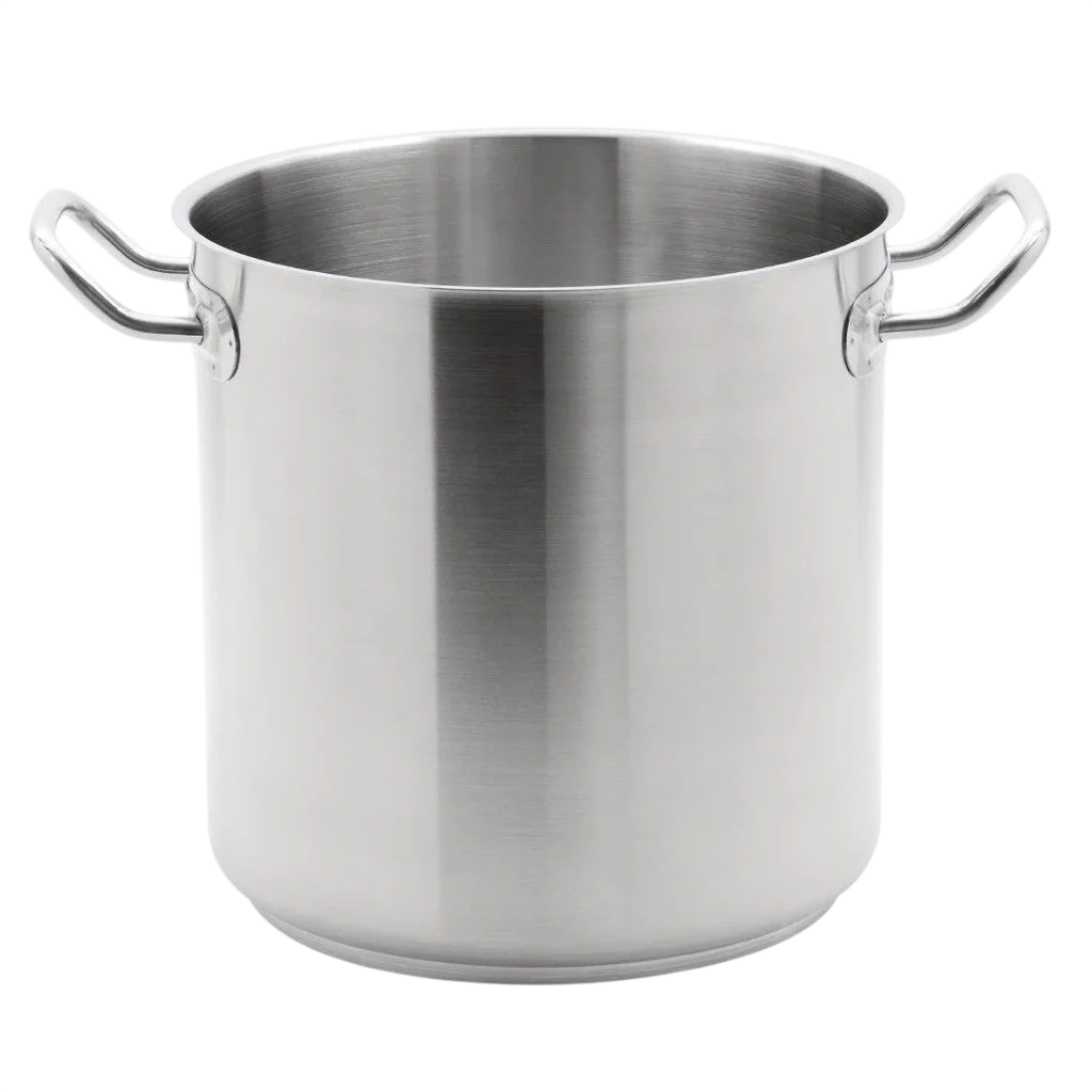 Vogue T193 Stainless Steel Deep Stockpot – 20.5L / 300mm commercial kitchen equipment