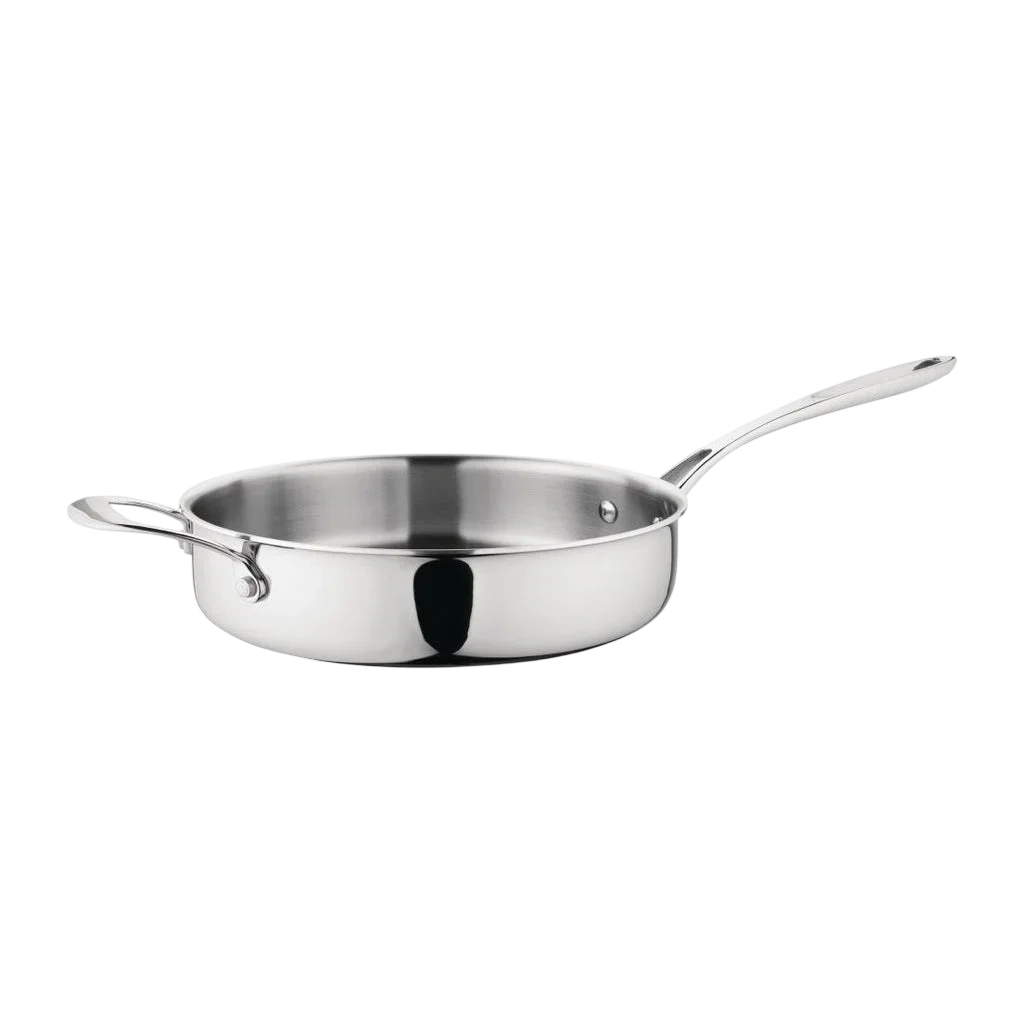 Vogue GG032 Stainless Steel & Aluminium Tri-Wall Sauté Pan 280 mm commercial kitchen equipment