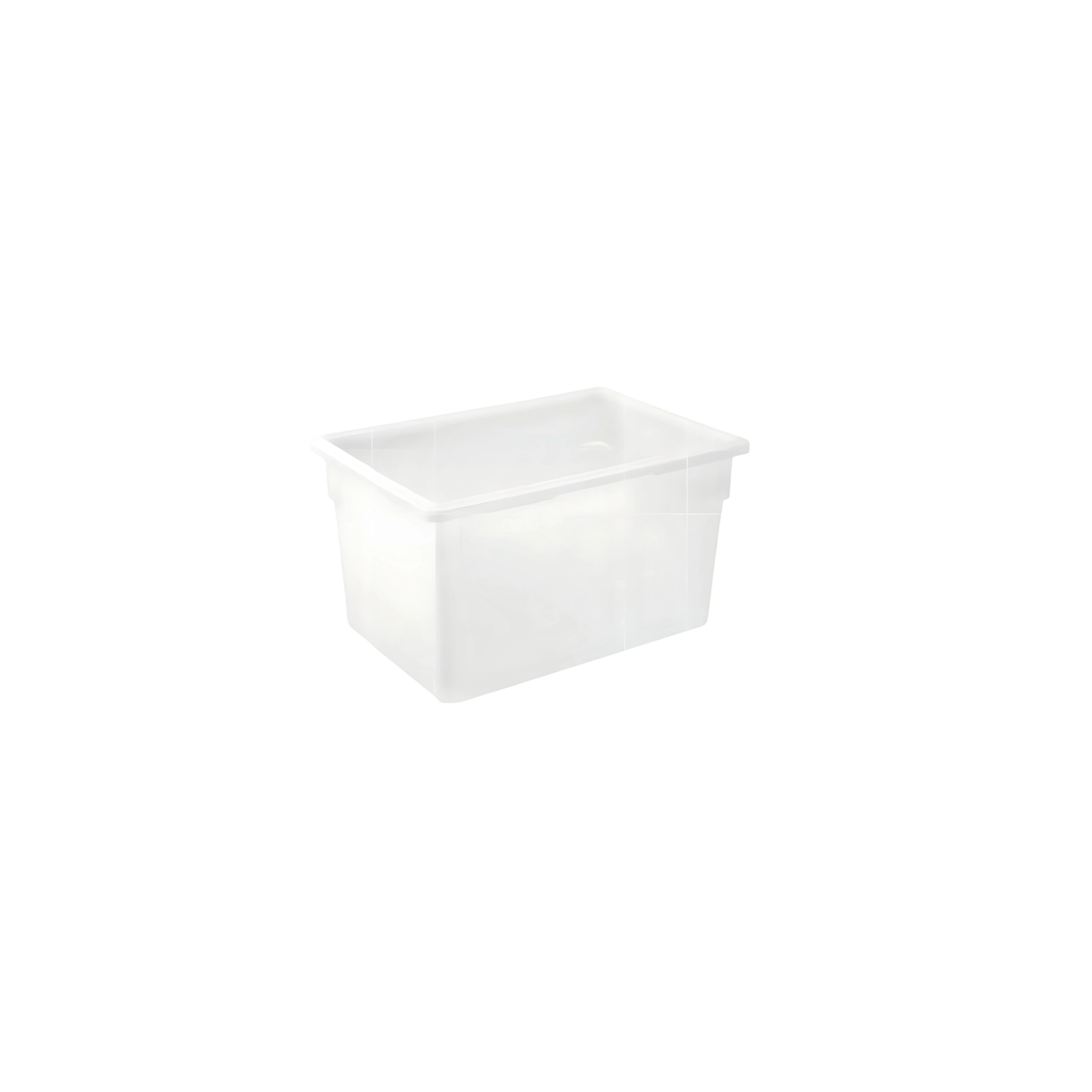 Kitchen Knock 037885 81L white food storage container