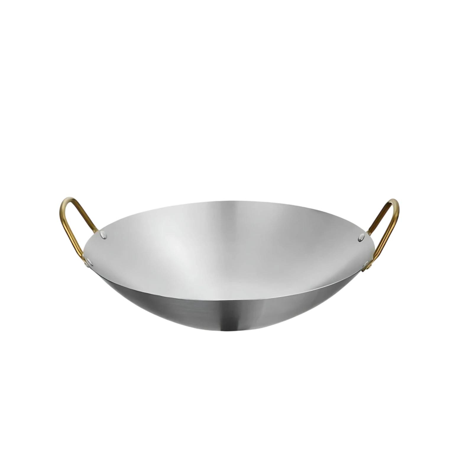 Kitchen Knock Chinese Wok – Stainless Steel – 10" - 254(Ø) × 60(H)mm – 408095