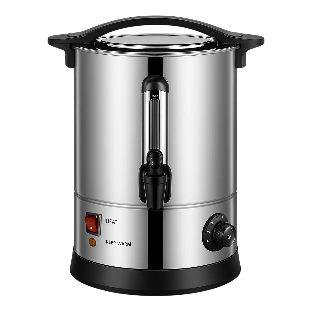 Kitchen Knock Coffee Percolator – Stainless Steel – 35L 315mm × 315mm × 515mm – 621383