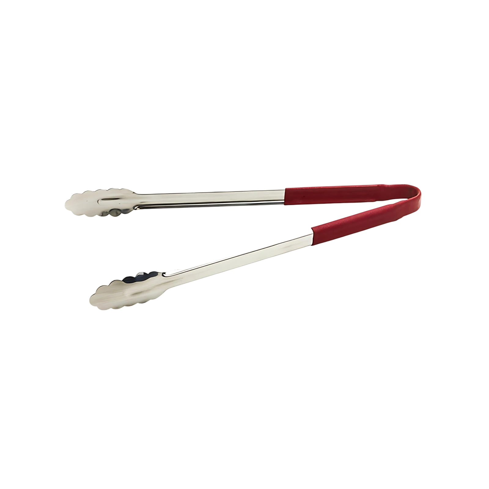 Kitchen Knock 009458 Red Stainless-Steel Tongs – 410mm - 16'"