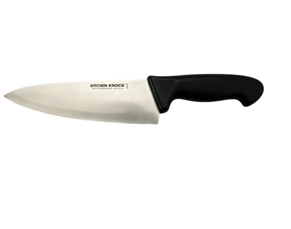 Kitchen Knock 634363 Chef’s Knife – Black - 10-inch 250