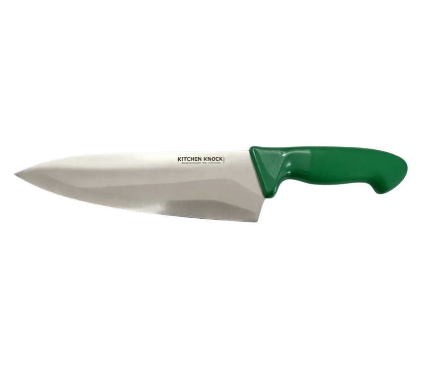 Kitchen Knock 634365 Chef’s Knife – Green - 10-inch 250