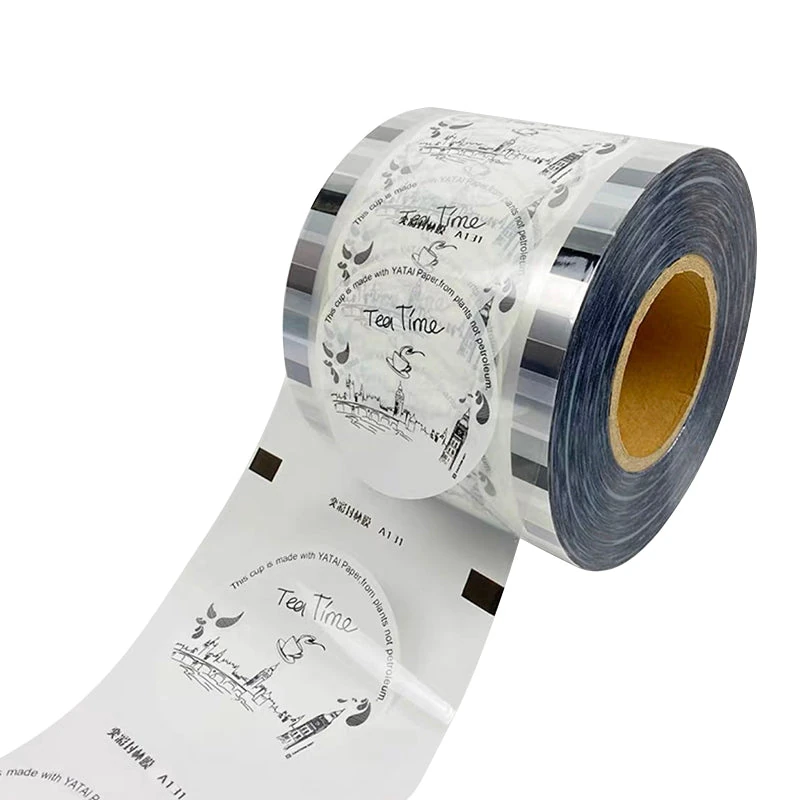 Kitchen Knock 410161 Cup Sealer Film – Tea Time, 2500 Cups/Roll