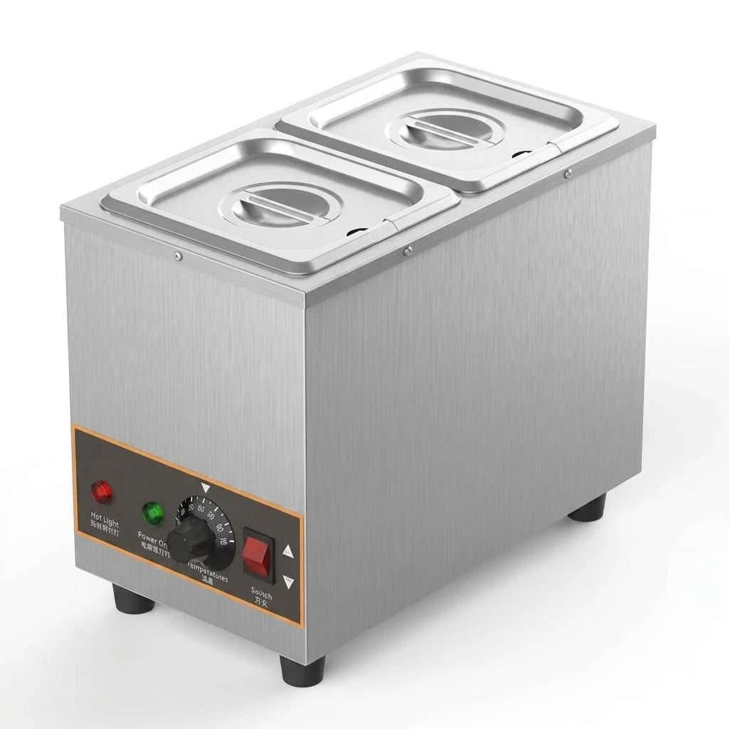 Kitchen Knock 623554 Two-Pan Chocolate Tempering Machine – 5L