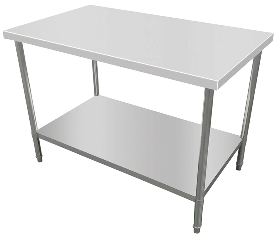 Kitchen Knock Work Bench with Undershelf - 450 Depth – AWF-1545 – 620321