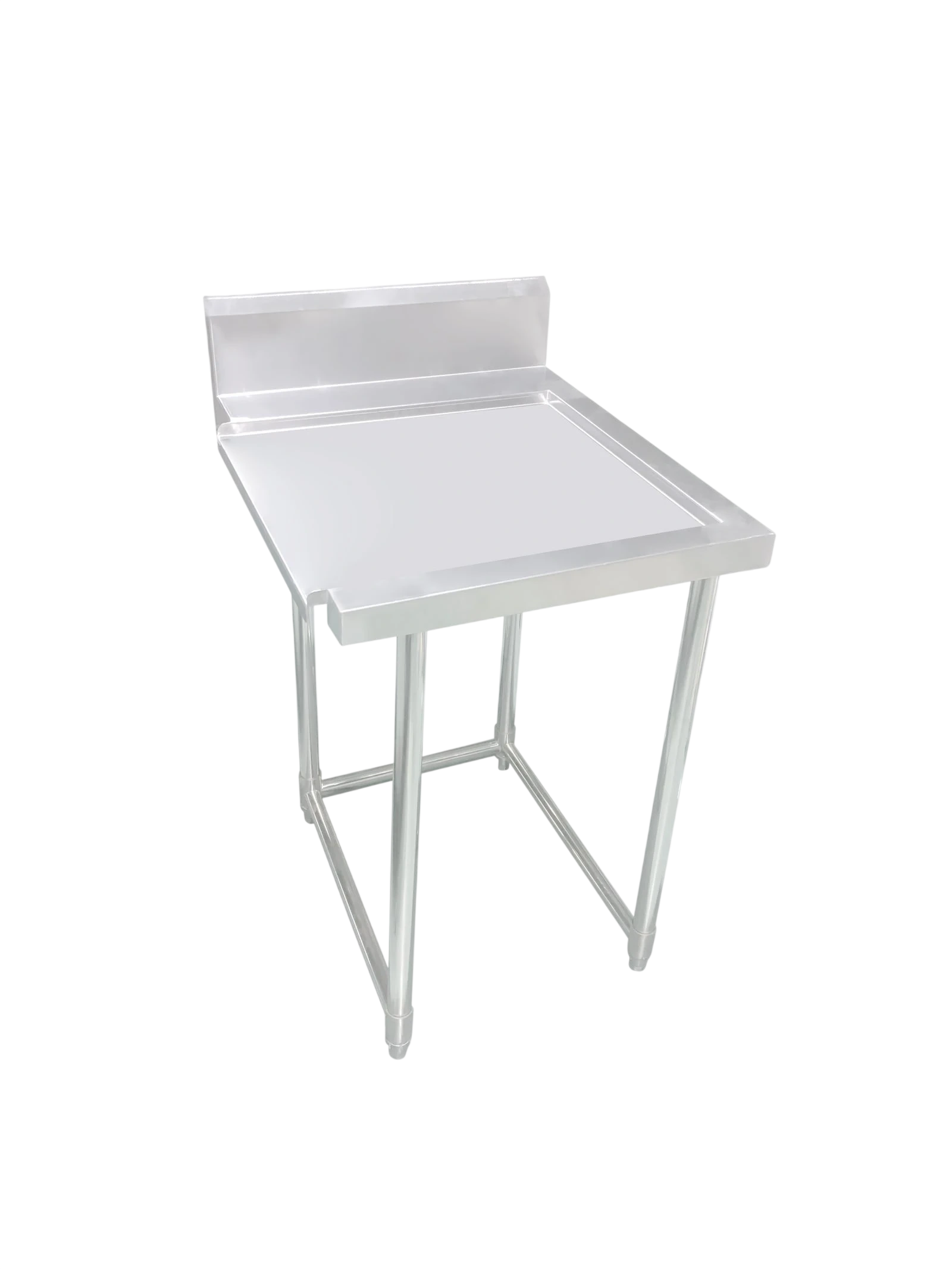 Kitchen Knock Outlet Bench with Splashback & Leg Brace – Outlet on Left / 750 / AWSD-0675L – 632550