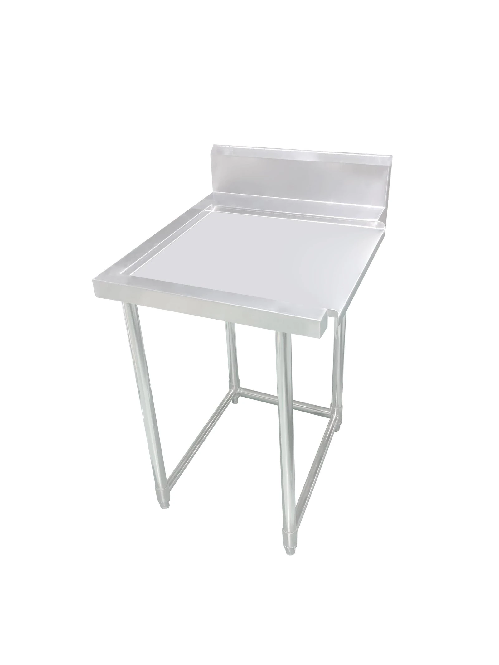 Kitchen Knock Outlet Bench with Splashback & Leg Brace – Outlet on Right / 750 / AWSD-0675R – 632551