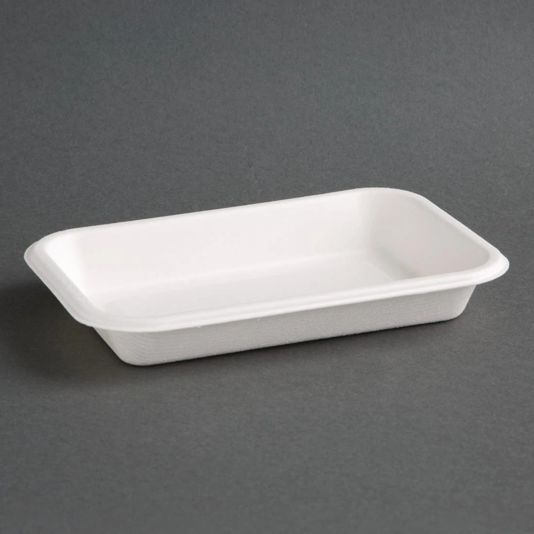 Fiesta Compostable FC528 Bagasse Tray - 340ml - 26 x 118 x 179mm (Pack 50) product image