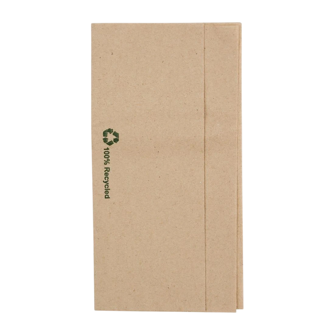 Fiesta Recyclable FE211 32x30cm 1ply Dispenser Fold Recycled Kraft Napkin (Pack 6000) product image