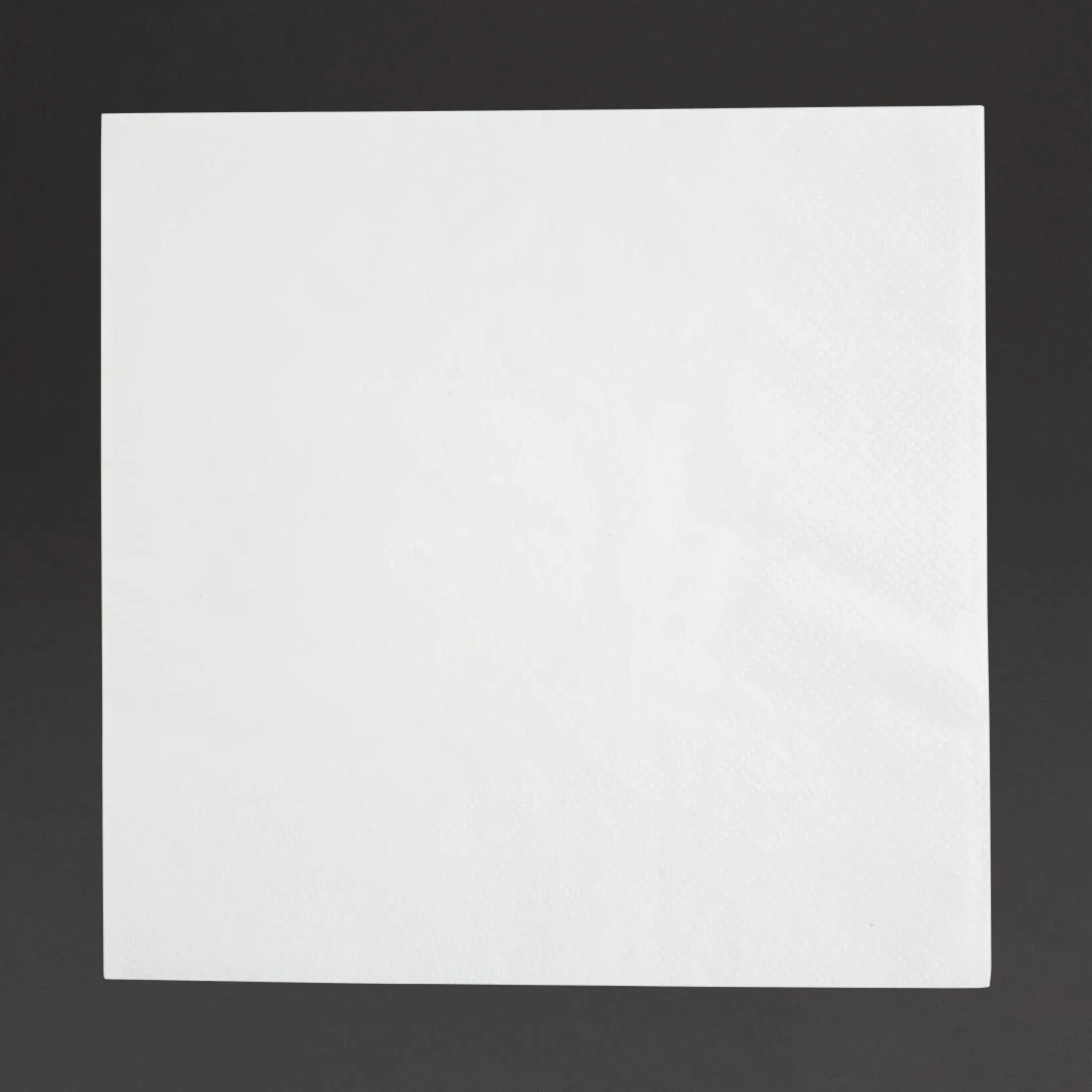 Fiesta Recyclable FE212 30cm 1 ply 4 Fold White Lunch Napkin (Pack 5000) product image