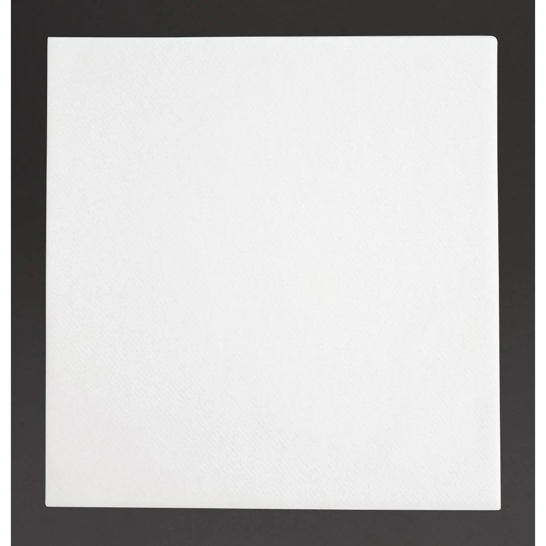 Fiesta Recyclable FE264 40cm Airlaid 4 Fold White Dinner Napkin (Pack 500) product image