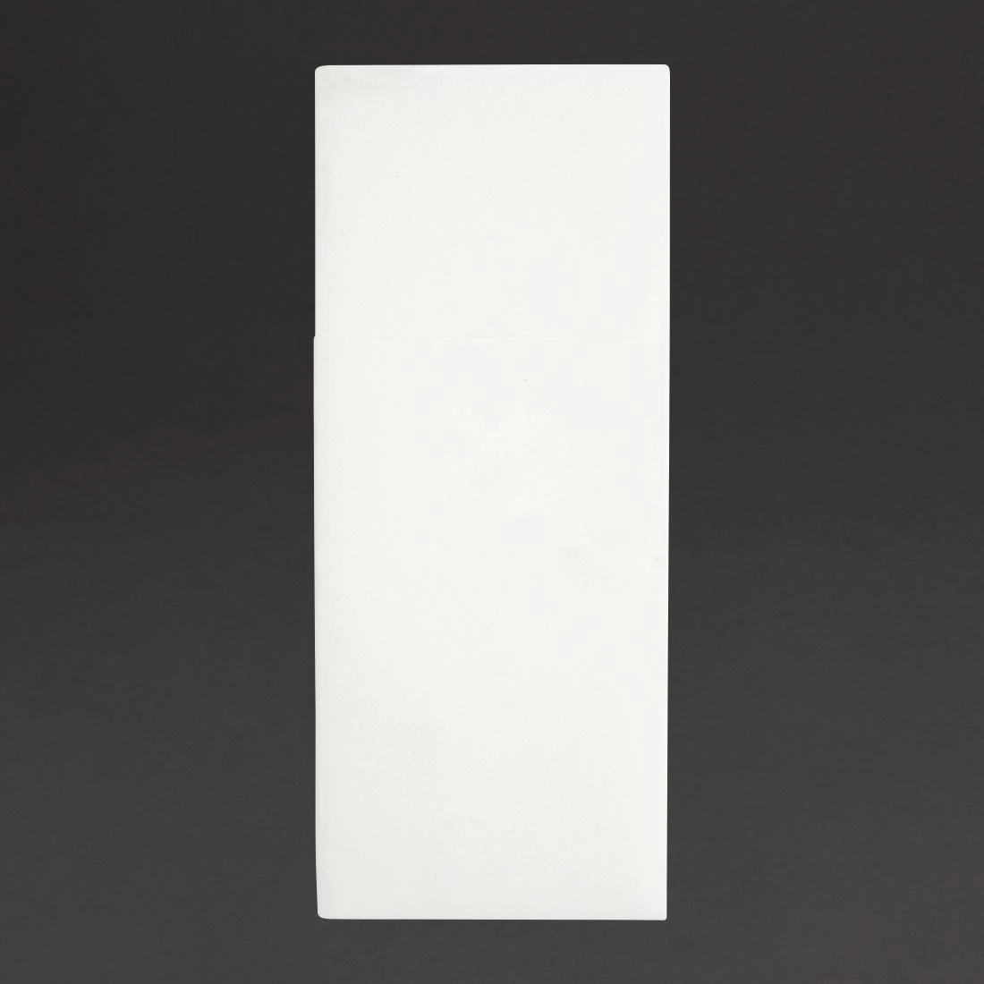 Fiesta Recyclable FE277 48x40cm Airlaid Pocket Fold White Dinner Napkin (Pack 400) product image