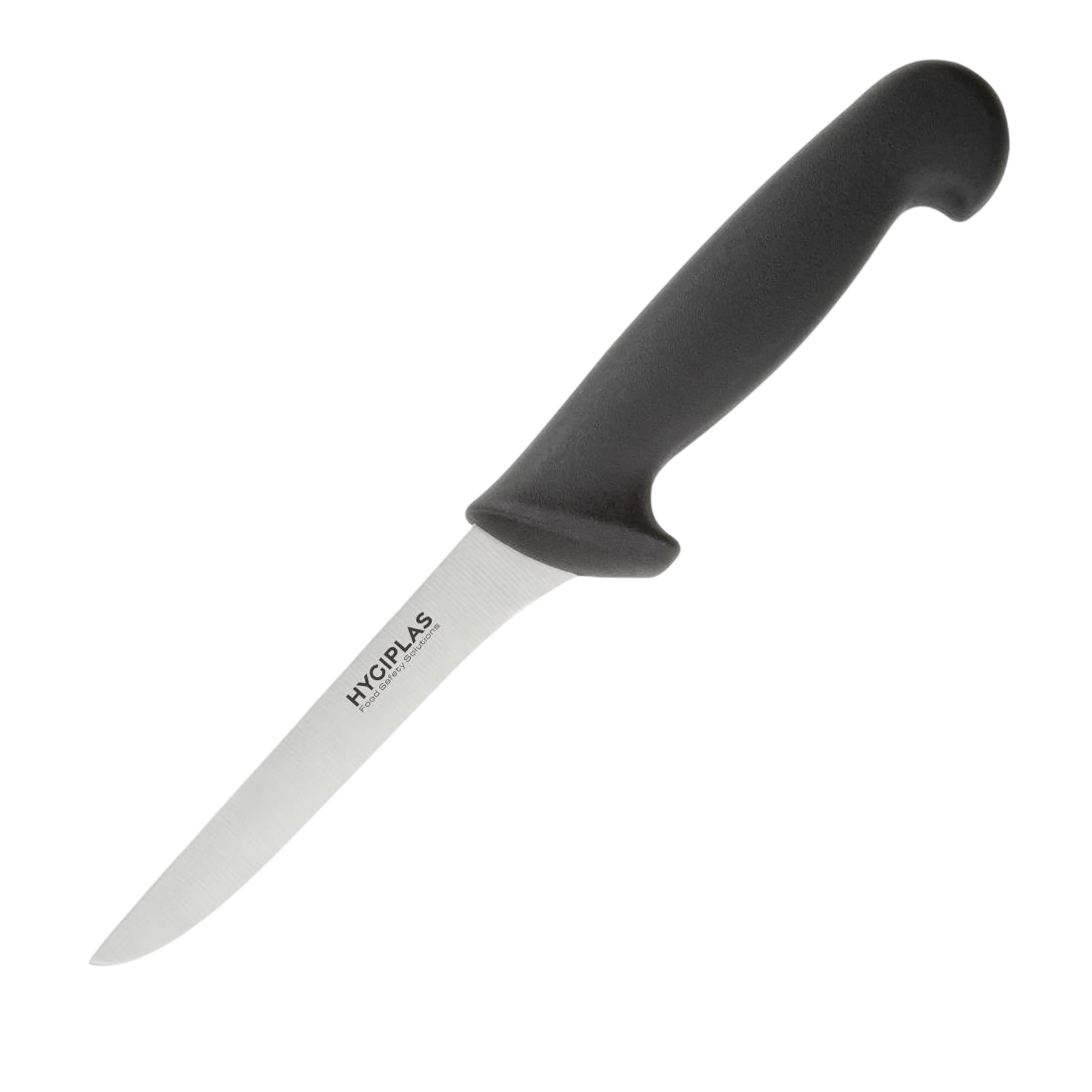 Hygiplas C267 Boning Knife Stiff Blade Black - 5" product image