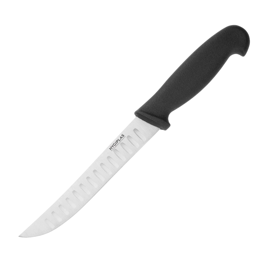 Hygiplas C420 Utility Knife Scalloped Black - 5" product image